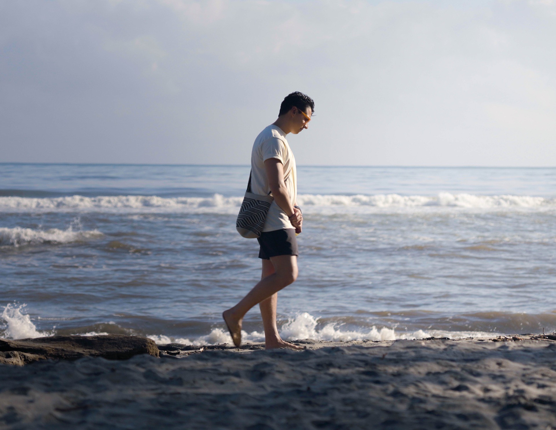 Walking the shore